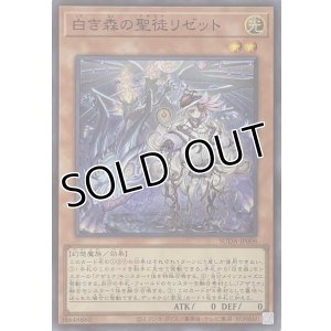 画像1: 白き森の聖徒リゼット【スーパーレア】SUDA-JP008