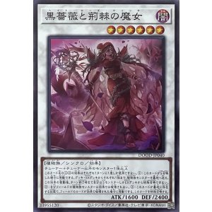 画像1: 黒薔薇と荊棘の魔女【スーパーレア】DOOD-JP040